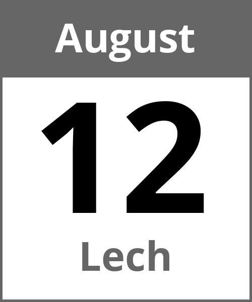 Feiertag Lech August 12.8.