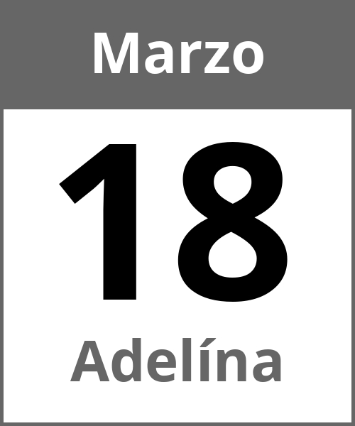 Fiesta Adelína Marzo 18.3.