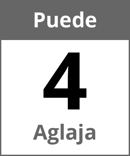 Fiesta Aglaja Puede 4.5.