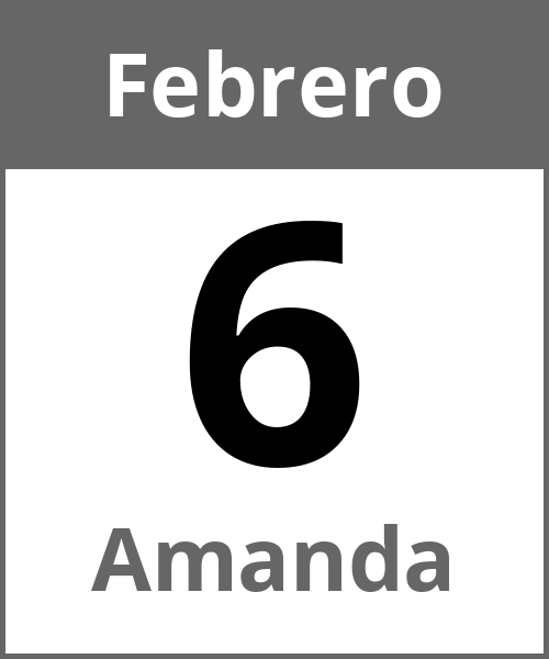 Fiesta Amanda Febrero 6.2.