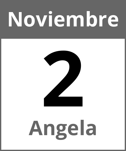 Fiesta Angela Noviembre 2.11.