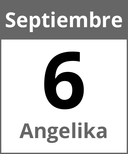 Fiesta Angelika Septiembre 6.9.