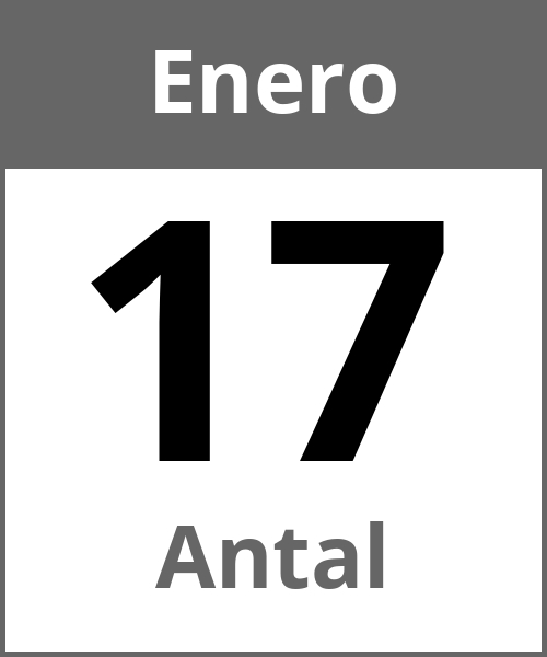 Fiesta Antal Enero 17.1.