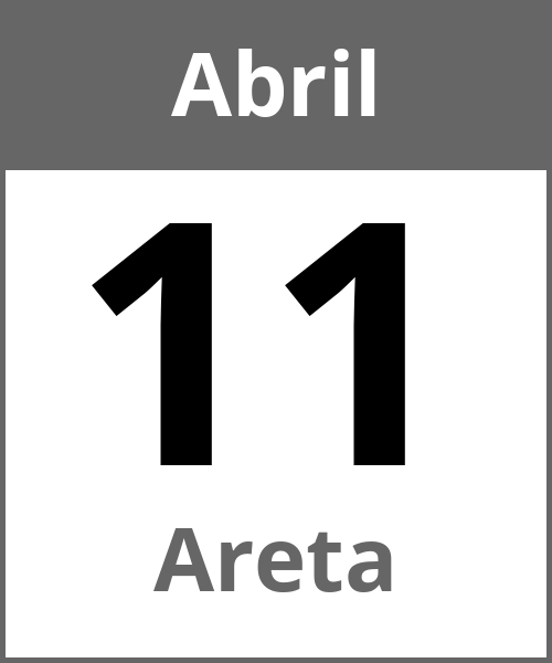 Fiesta Areta Abril 11.4.