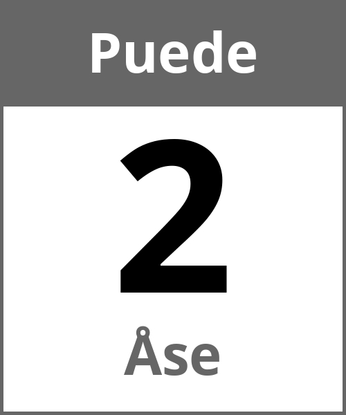 Fiesta Åse Puede 2.5.