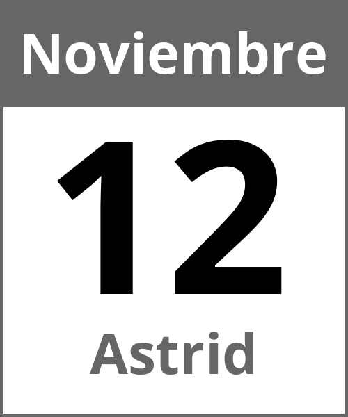 Fiesta Astrid Noviembre 12.11.