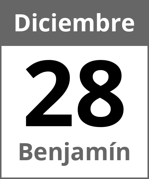 Fiesta Benjamín Diciembre 28.12.