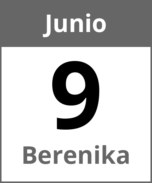 Fiesta Berenika Junio 9.6.