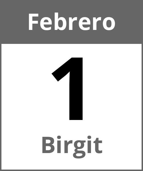 Fiesta Birgit Febrero 1.2.