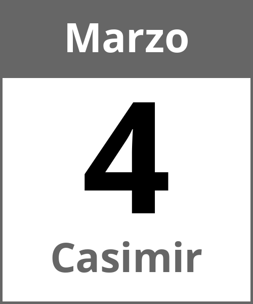 Fiesta Casimir Marzo 4.3.