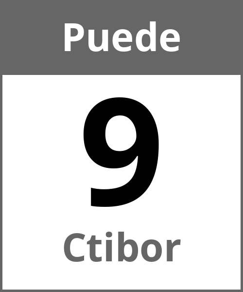 Fiesta Ctibor Puede 9.5.