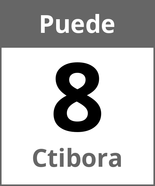 Fiesta Ctibora Puede 8.5.