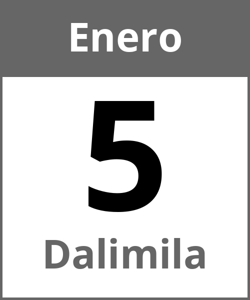 Fiesta Dalimila Enero 5.1.