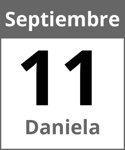 Fiesta Daniela Septiembre 11.9.