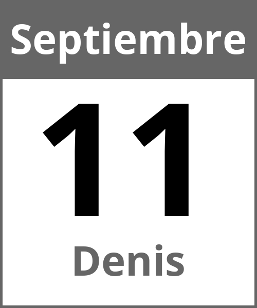 Fiesta Denis Septiembre 11.9.