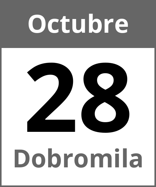 Fiesta Dobromila Octubre 28.10.