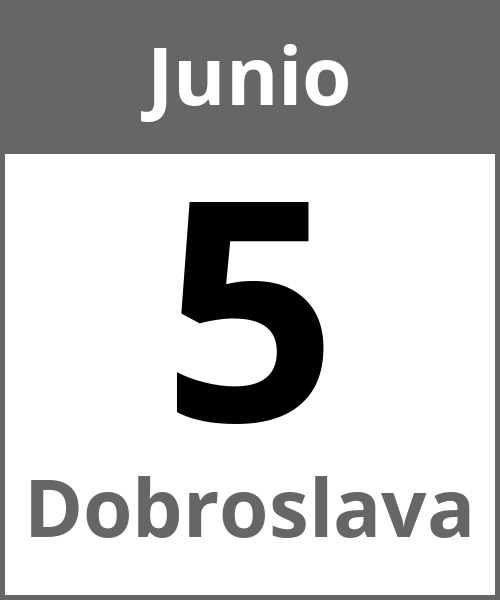 Fiesta Dobroslava Junio 5.6.