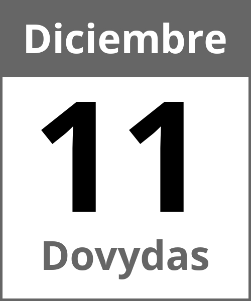 Fiesta Dovydas Diciembre 11.12.