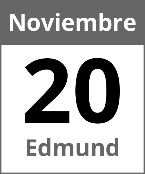 Fiesta Edmund Noviembre 20.11.