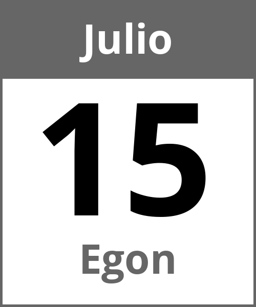 Fiesta Egon Julio 15.7.