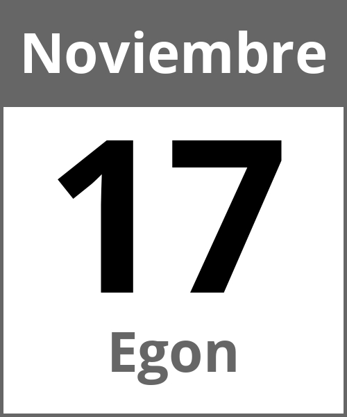 Fiesta Egon Noviembre 17.11.