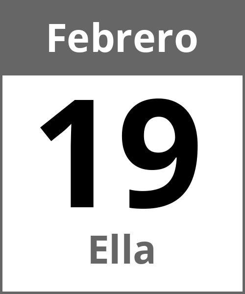 Fiesta Ella Febrero 19.2.