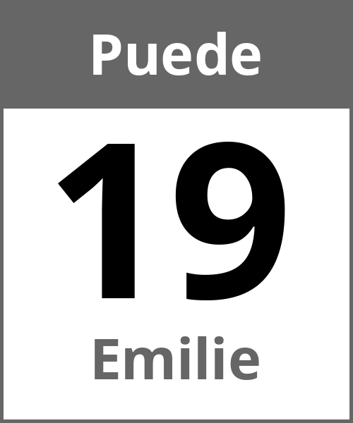 Fiesta Emilie Puede 19.5.