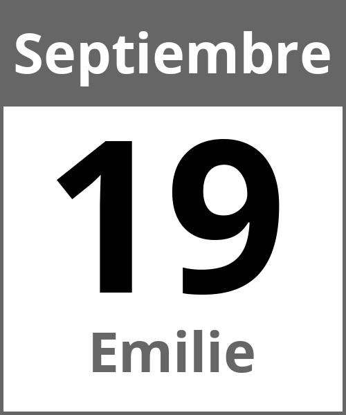 Fiesta Emilie Septiembre 19.9.