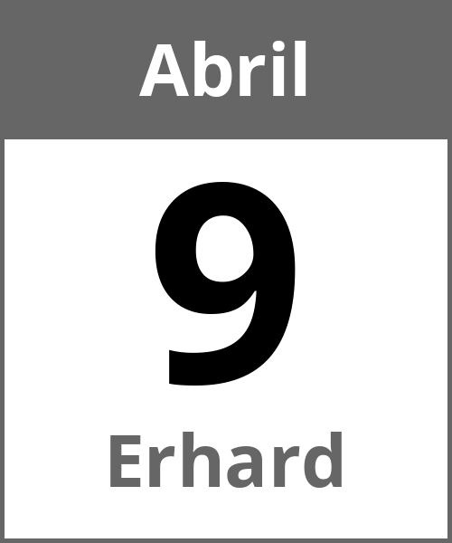 Fiesta Erhard Abril 9.4.