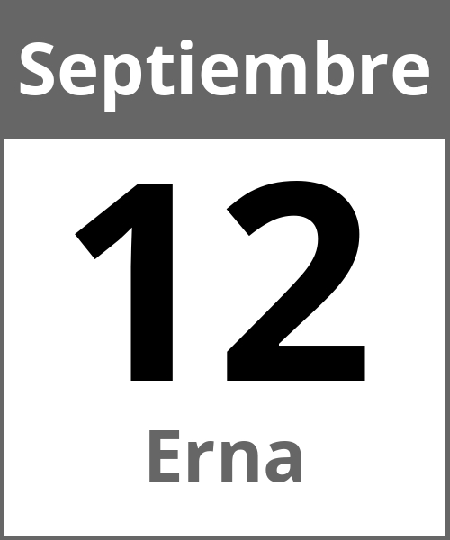 Fiesta Erna Septiembre 12.9.