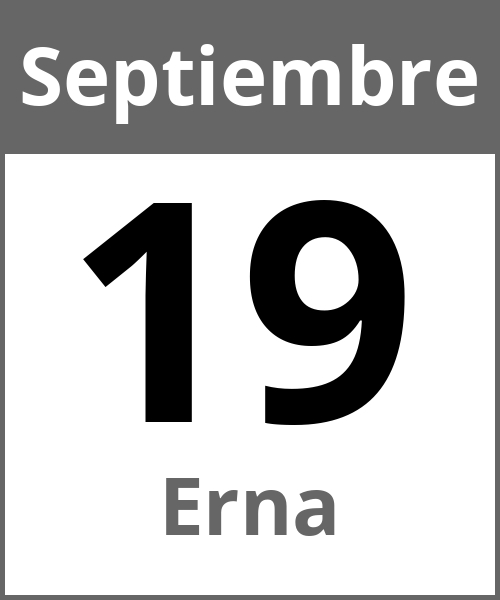 Fiesta Erna Septiembre 19.9.