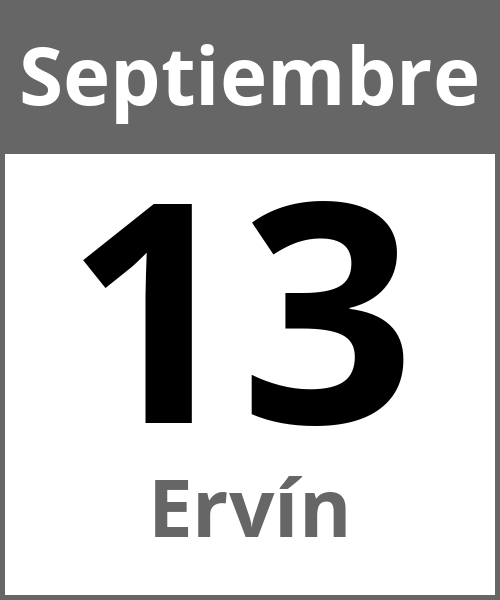 Fiesta Ervín Septiembre 13.9.