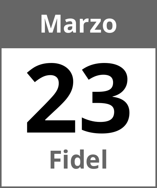 Fiesta Fidel Marzo 23.3.