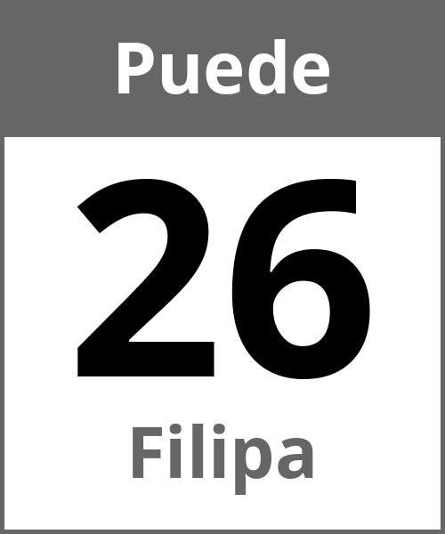 Fiesta Filipa Puede 26.5.