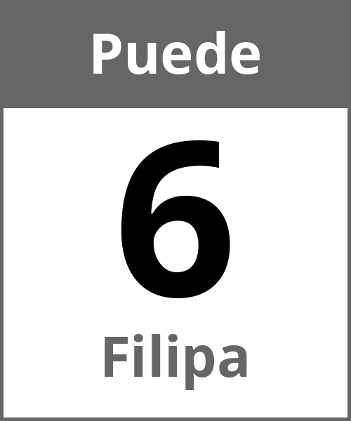 Fiesta Filipa Puede 6.5.