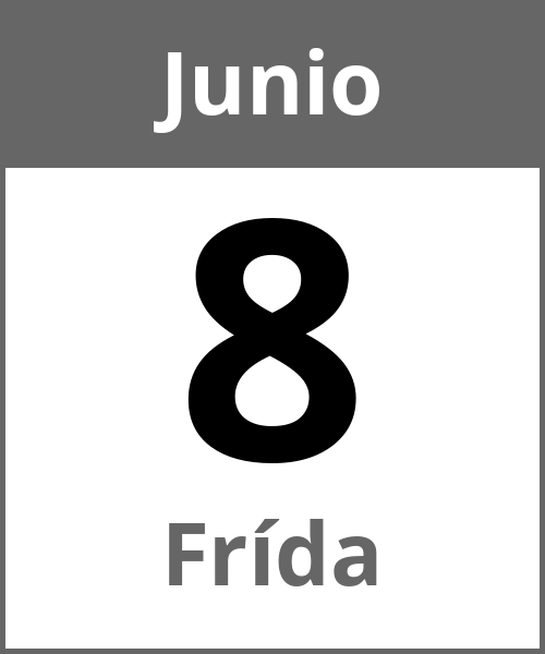 Fiesta Frída Junio 8.6.