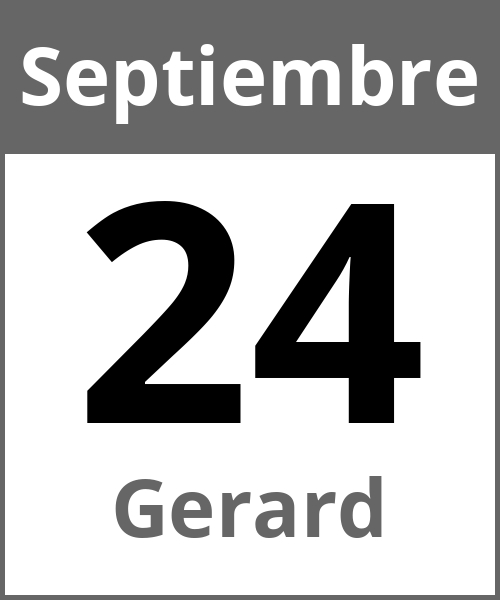 Fiesta Gerard Septiembre 24.9.