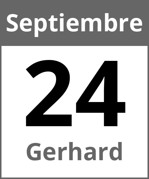 Fiesta Gerhard Septiembre 24.9.