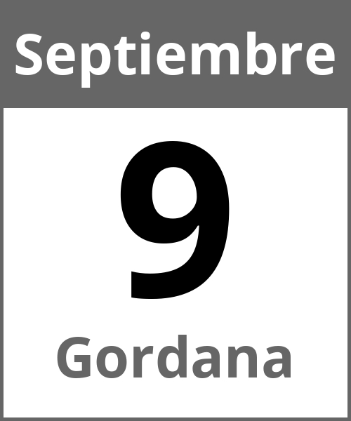 Fiesta Gordana Septiembre 9.9.