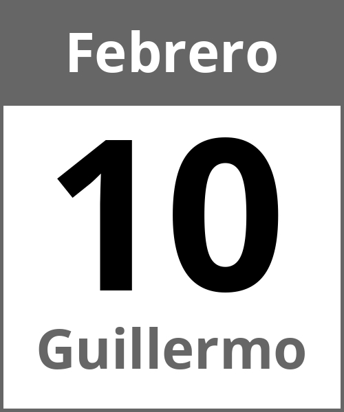 Fiesta Guillermo Febrero 10.2.