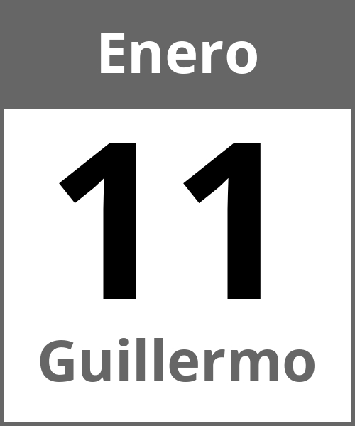 Fiesta Guillermo Enero 11.1.