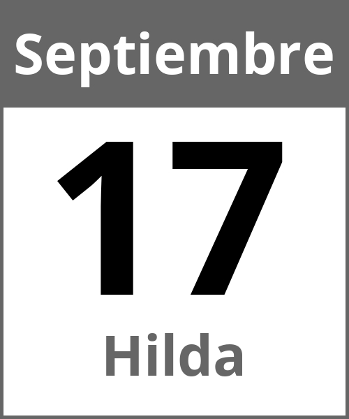 Fiesta Hilda Septiembre 17.9.