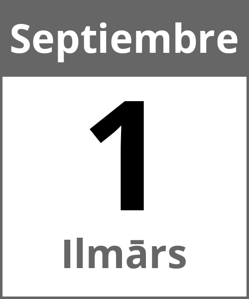 Fiesta Ilmārs Septiembre 1.9.