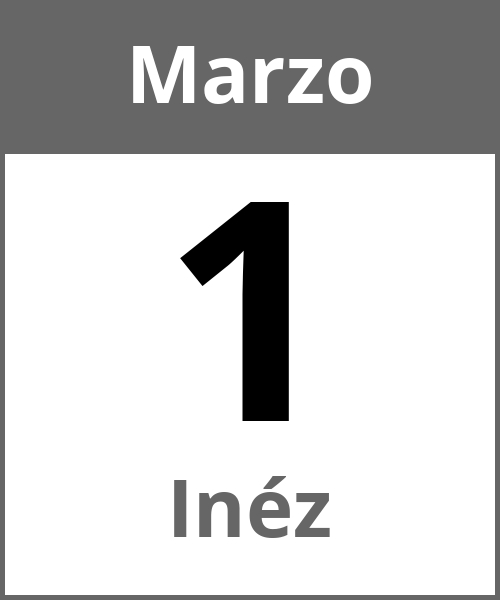 Fiesta Inéz Marzo 1.3.