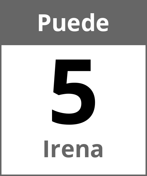 Fiesta Irena Puede 5.5.