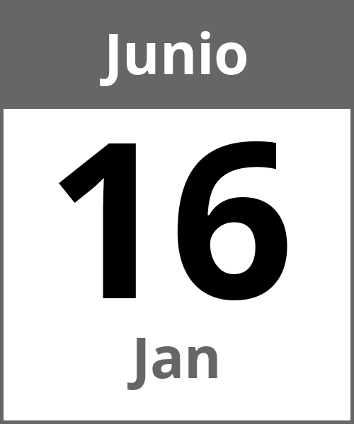 Fiesta Jan Junio 16.6.