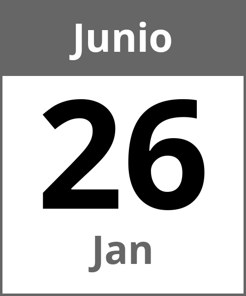 Fiesta Jan Junio 26.6.