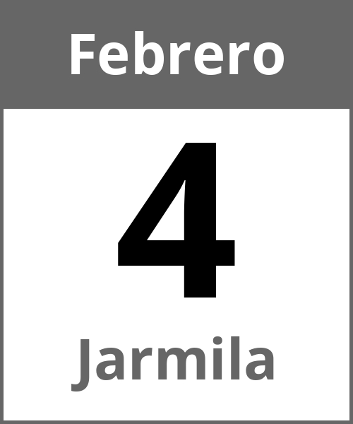 Fiesta Jarmila Febrero 4.2.