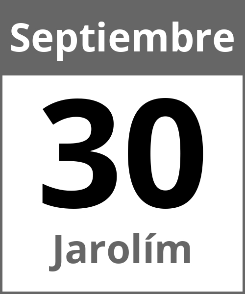 Fiesta Jarolím Septiembre 30.9.