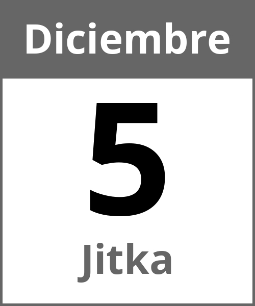 Fiesta Jitka Diciembre 5.12.